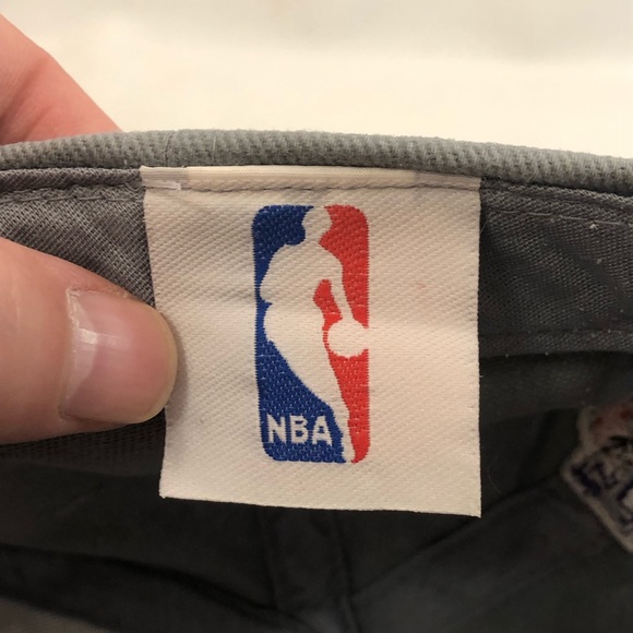 Vintage NBA Toronto Raptors Basketball The Home Game Gray Red Strap Back Hat Cap - Picture 11 of 14